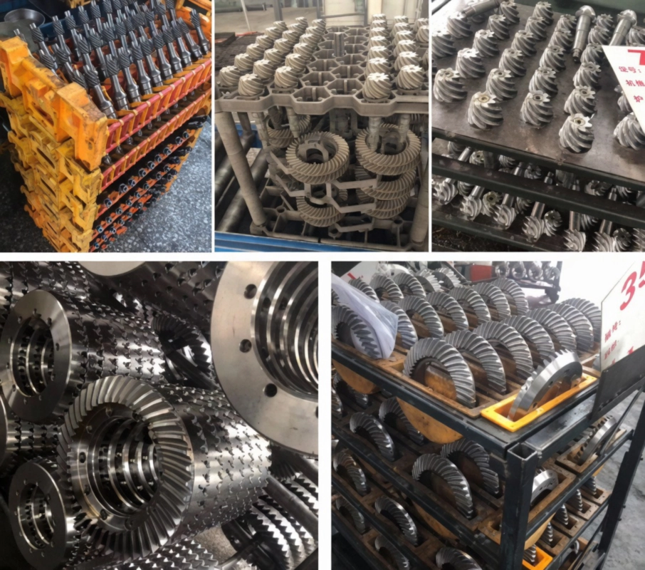 spiral bevel gearbox factory2 Compact spiral bevel gearbox packaging automation small footprint